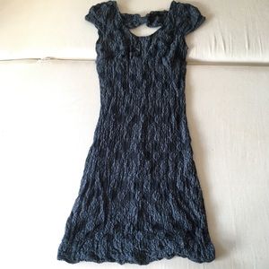 Coming soon - Free People stretch lace blue dress XS